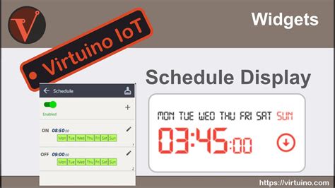 Iot Schedule 